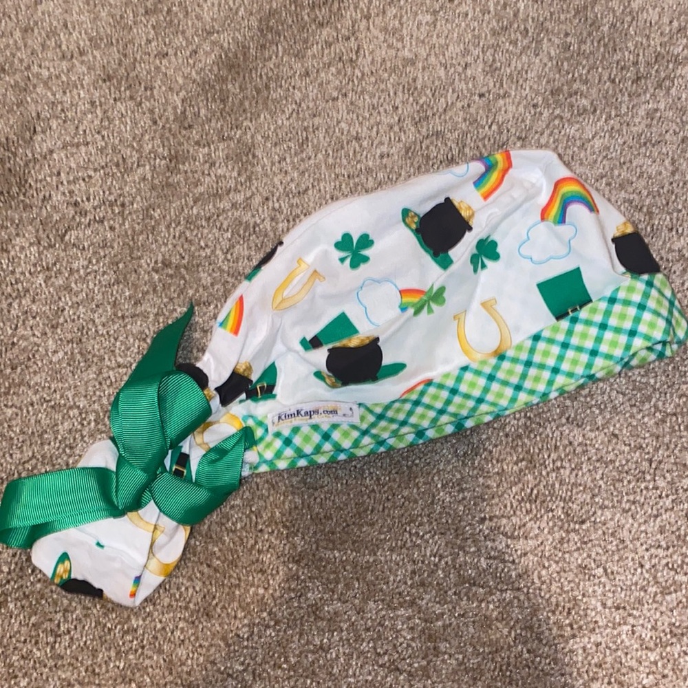 St. Patty’s scrub cap